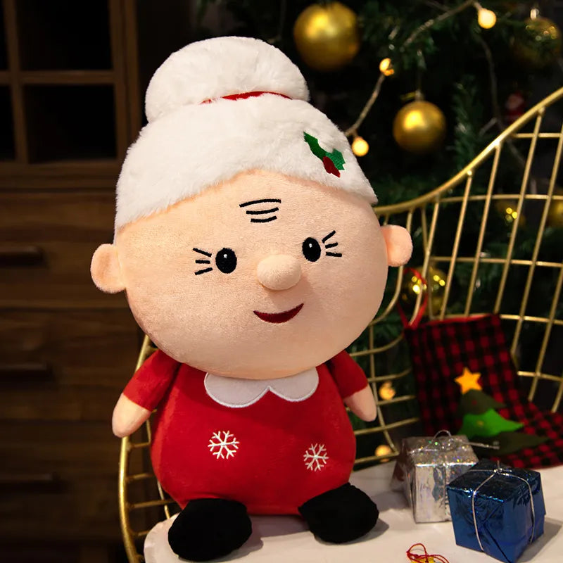 KIT de Decoração Natal Bonecos de Pelúcia Natalinos